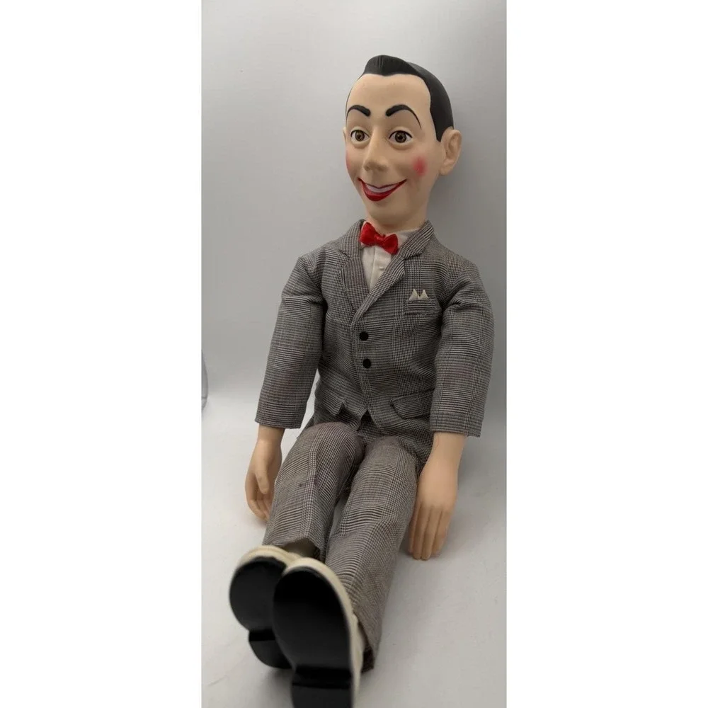Vintage Pee-wee Herman Pull String Talking Doll 18